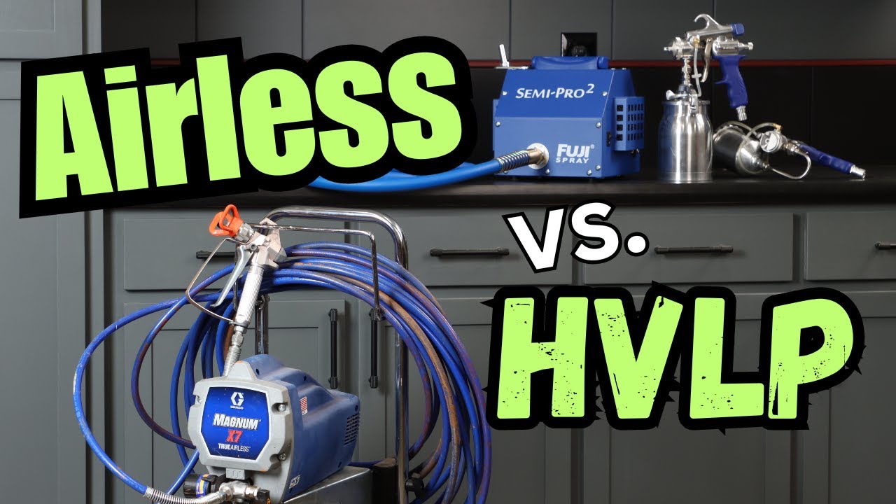 Turbine paint sprayer vs airless