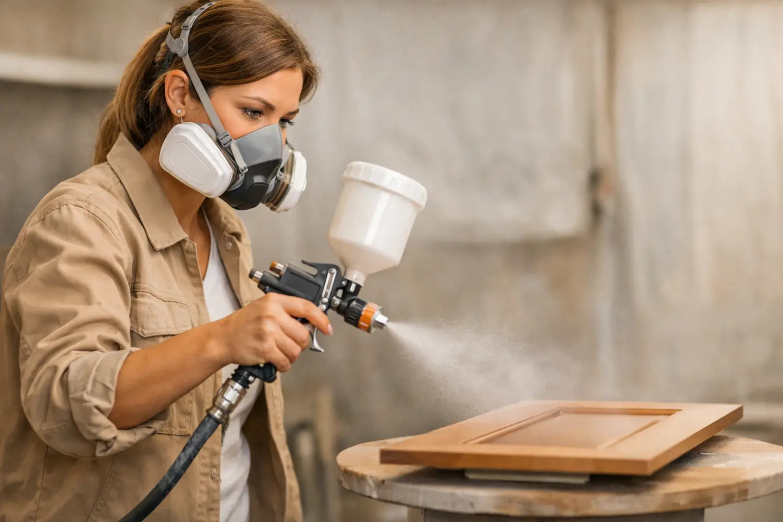 How to reduce overspray with HVLP