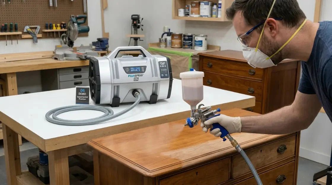Hvilken Fujispray passer best i trevareindustrien? - HVLP Spray Norge AS