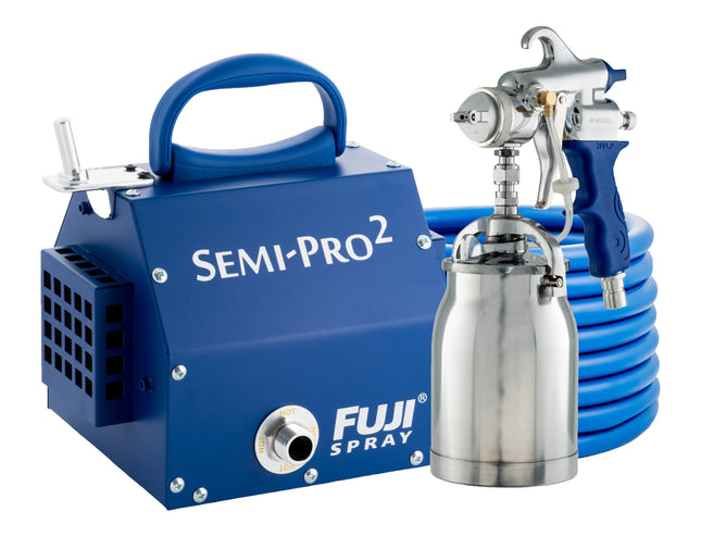 Turbindrevet malingssprøyte Fujispray SEMI PRO 2 -  med M model bunnmatet sprøytepistol - HVLP Spray Norge AS