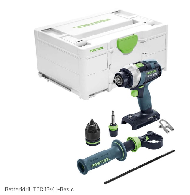 Festool batteridrill Festool Demo TDC 18/4 I-Basic - Basic modell uten batteri - HVLP Spray Norge AS