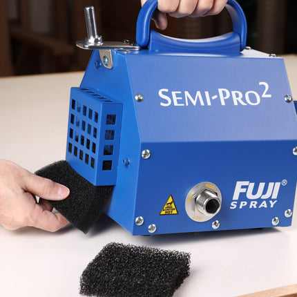 Fujispray semi-pro 2 Gravity Demo product HVLP Spray Norge AS Malingssprøyte HVLP Spray Norge AS