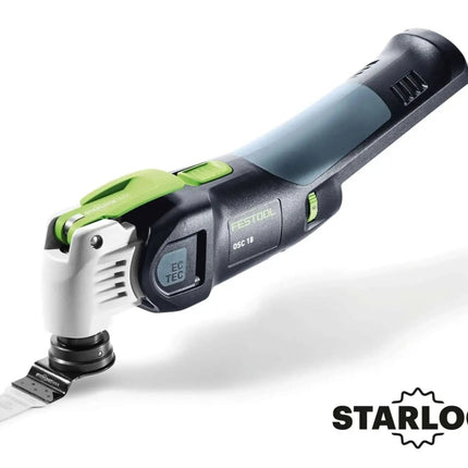 FESTOOL Multikutter VECTURO OSC 18 Li E - Basic - HVLP Spray Norge AS