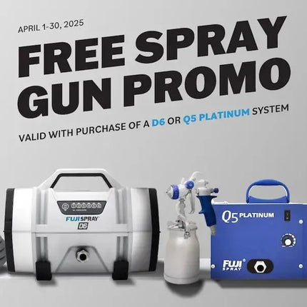 Fujispray D6 with T 75 Spraygun - HVLP Spray Norge AS