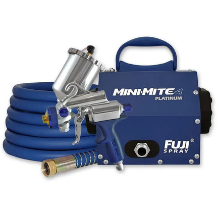 Fujispray Mini - Mite 4 PLATINUM With 9600 G - XPC Gravity Spraygun - HVLP Spray Norge AS