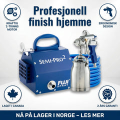 Fujispray Semi Pro 2 spray gun - HVLP Spray Norge AS