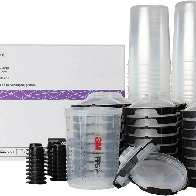 3M PPS 2.0 series MMM26024 - Cup set for Hard cup large 850 ml. - 3M PPS - 2.0 Series - HVLP Spray Norge AS