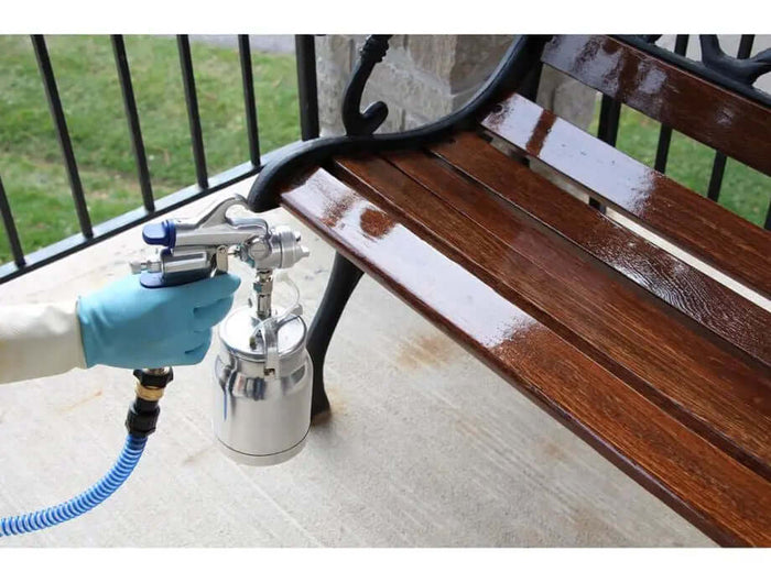 Turbindrevet malingssprøyte Fujispray SEMI PRO 2 -  med M model bunnmatet sprøytepistol - HVLP Spray Norge AS