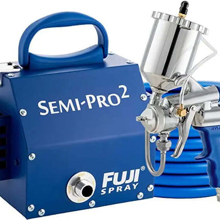 Turbindrevet malingssprøyte Fujispray Semi Pro 2 Turbindrevet malingssprøyte med gravity sprøytepistol - HVLP Spray Norge AS