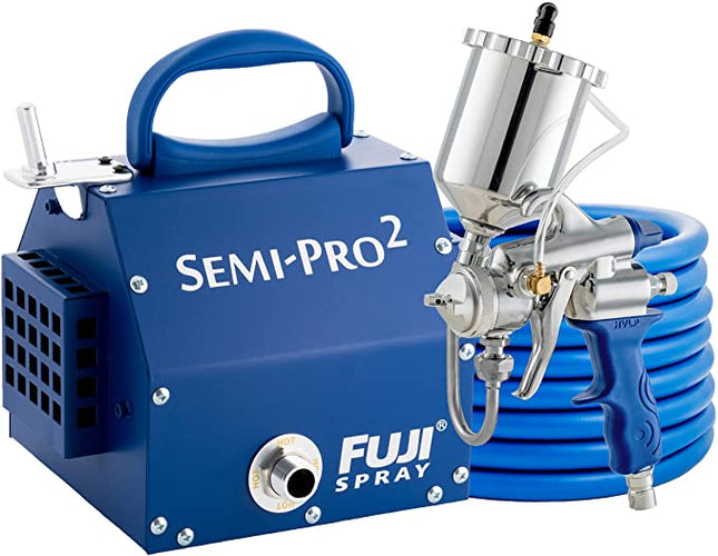 Turbindrevet malingssprøyte Fujispray Semi Pro 2 Turbindrevet malingssprøyte med gravity sprøytepistol - HVLP Spray Norge AS
