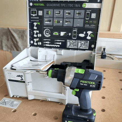 Festool cordless drill Festool TDC 18/4 I - Basic - Basic model without battery - HVLP Spray Norge AS
