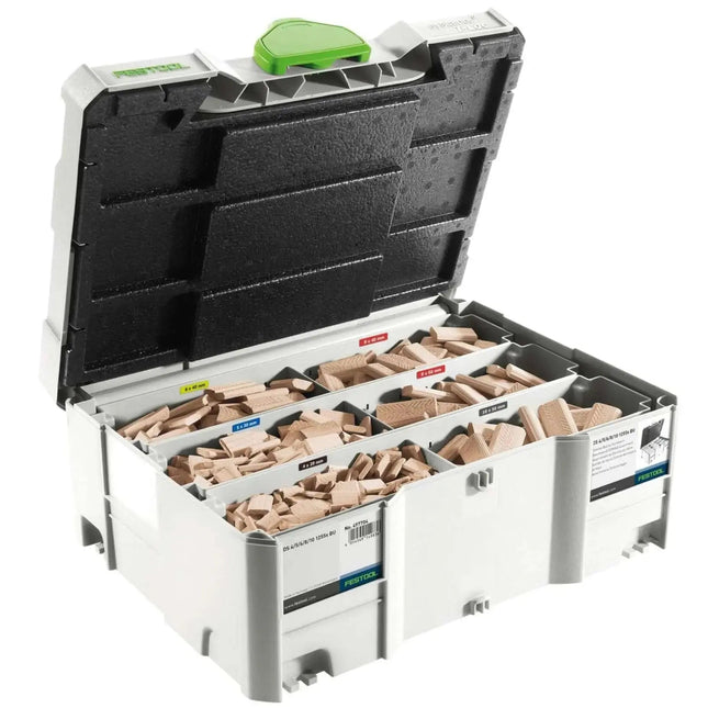 Festool Wood Dowels Domino with D4/5/6/8/10 Set - HVLP Spray Norge AS
