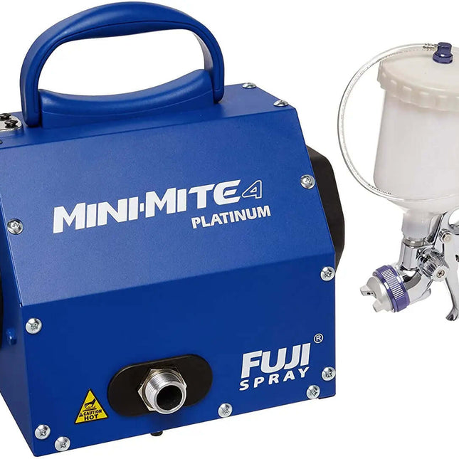 Fujispray Mini - Mite 4 PLATINUM With T 75G gravity Spray gun - HVLP Spray Norge AS