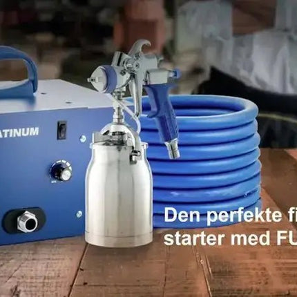 Fujispray Q platinum Q5 turbine unit & T75G gravity spraygun - HVLP Spray Norge AS